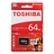 کارت حافظه microSDXC توشیبا مدل EXCERIA M302-EA کلاس 10 استاندارد UHS-I U1 سرعت 90MBps ظرفیت 64 گیگابایت به همراه آداپتور SD